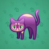 Scared Cat #16771 Scared Cat #16771