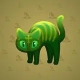 Scared Cat #16774 Scared Cat #16774