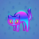 Scared Cat #16787 Scared Cat #16787