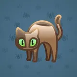 Scared Cat #16838 Scared Cat #16838