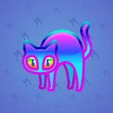 Scared Cat #16859 Scared Cat #16859