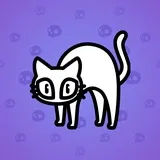 Scared Cat #1687 Scared Cat #1687