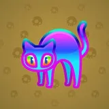 Scared Cat #16890 Scared Cat #16890