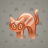 Scared Cat #17003 Scared Cat #17003