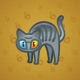 Scared Cat #17042 Scared Cat #17042