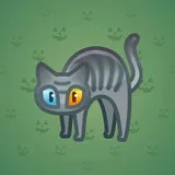 Scared Cat #17065 Scared Cat #17065