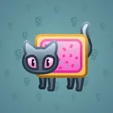Scared Cat #1707 Scared Cat #1707