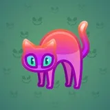Scared Cat #17110