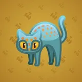 Scared Cat #17122 Scared Cat #17122