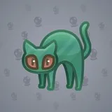 Scared Cat #17161