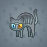 Scared Cat #17206 Scared Cat #17206