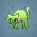 Scared Cat #1731 Scared Cat #1731