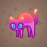 Scared Cat #17323