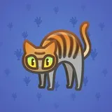 Scared Cat #17339 Scared Cat #17339