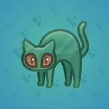 Scared Cat #17368