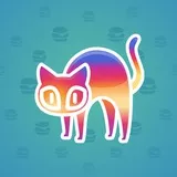 Scared Cat #17375 Scared Cat #17375