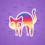 Scared Cat #1743 Scared Cat #1743