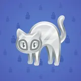 Scared Cat #1745 Scared Cat #1745