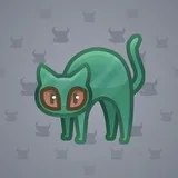 Scared Cat #1749 Scared Cat #1749