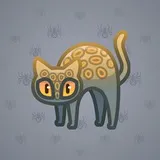Scared Cat #17537