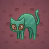 Scared Cat #17566 Scared Cat #17566