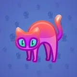 Scared Cat #1758 Scared Cat #1758