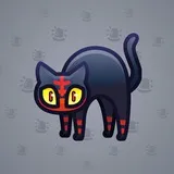 Scared Cat #17584 Scared Cat #17584
