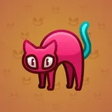 Scared Cat #17663 Scared Cat #17663