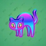 Scared Cat #17691 Scared Cat #17691