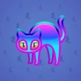 Scared Cat #17728 Scared Cat #17728