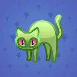 Scared Cat #17756 Scared Cat #17756