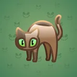 Scared Cat #17805 Scared Cat #17805