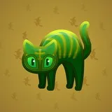 Scared Cat #17808 Scared Cat #17808