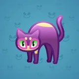 Scared Cat #1853