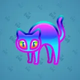 Scared Cat #1885