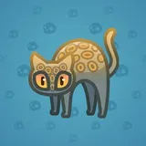 Scared Cat #1904