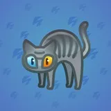 Scared Cat #1965 Scared Cat #1965