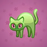Scared Cat #2057