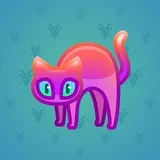 Scared Cat #2150 Scared Cat #2150