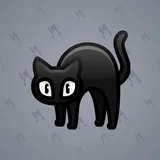 Scared Cat #2164 Scared Cat #2164