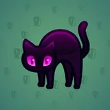 Scared Cat #2166 Scared Cat #2166