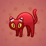 Scared Cat #2206 Scared Cat #2206