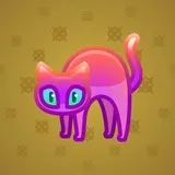 Scared Cat #2224 Scared Cat #2224