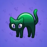 Scared Cat #2351 Scared Cat #2351
