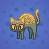 Scared Cat #2366 Scared Cat #2366