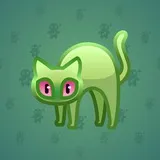 Scared Cat #2369 Scared Cat #2369