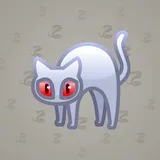 Scared Cat #2401 Scared Cat #2401