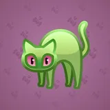 Scared Cat #2404