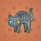 Scared Cat #243 Scared Cat #243