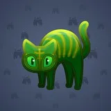 Scared Cat #2440 Scared Cat #2440